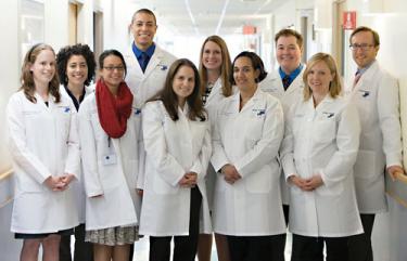 Carney Residents: Ten newly-minted doctors began working as residents in Carney Hospital’s Family Medicine department last week— a major boost in capacity for Dorchester’s key health care facility. 	Photo by John Gillooly